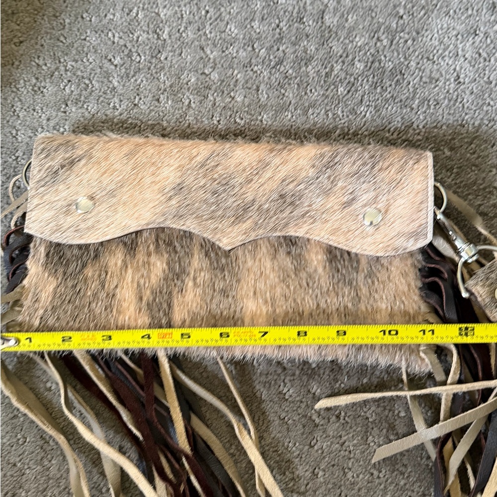 Re-Ride Stories cowhide clutch - Picture 6 of 7
